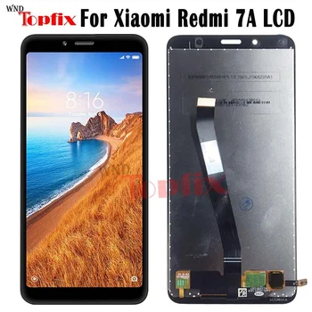 Už Xiaomi Redmi 7A LCD Ekranas Jutiklinis Ekranas skaitmeninis keitiklis LCD Redmi 7A LCD Ekranas, pakeitimas, remontas, dalys