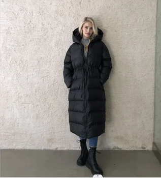 2022 Moterų Žiemos paltai Stilingas Storas Šiltas Parkas
