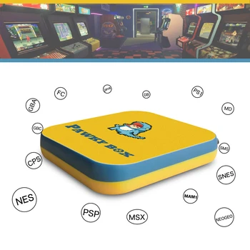 Pawky Žaidimų Konsolės Lange dėl PS1/DC/N64 50000+ Žaidimai Super Konsolė, WiFi Mini TV Vaikas Retro 4K Vaizdo Žaidimų Žaidėjas